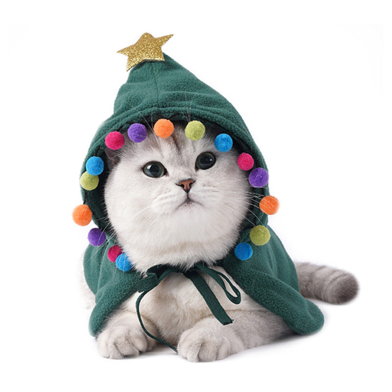 Various Christmas Costumes for Cats & Dogs (Cloaks, Capes, Hats, Scarfs + More) Pets Possessions