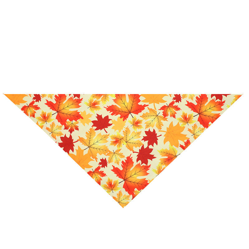Autumn Harvest Thanksgiving Pet Scarves for Cats & Dogs Pets Possessions LLC