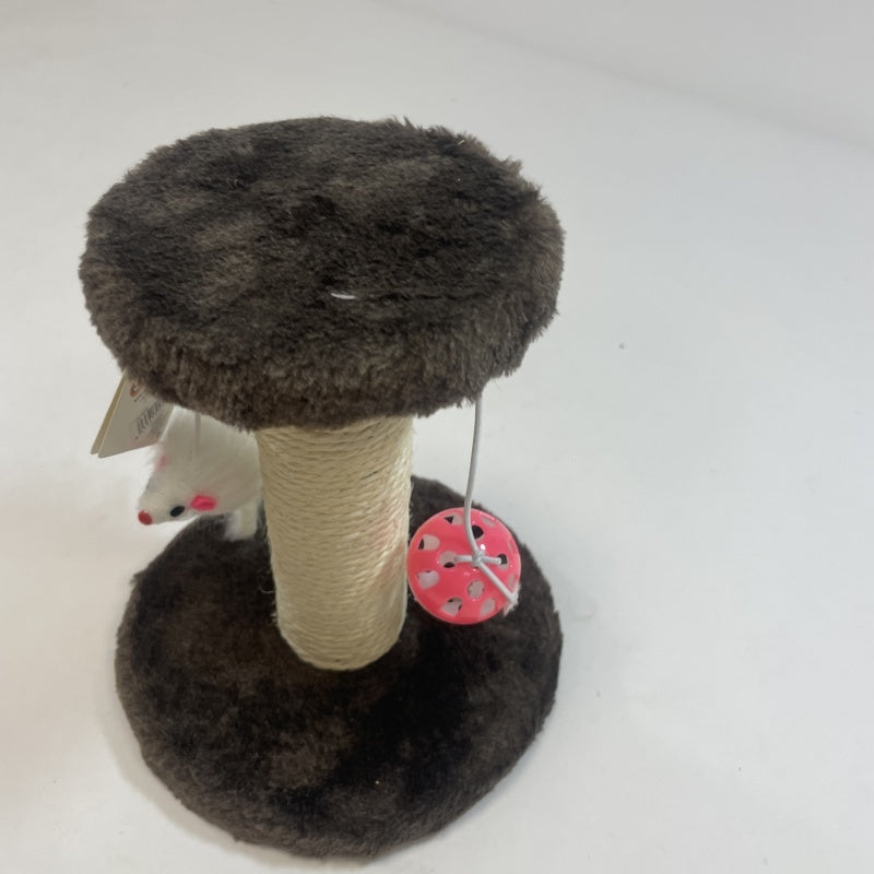 Cat Climbing Frame with seat and Scratching Post with Double Toys Pets Possessions