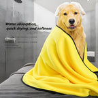 Quick-drying, Super Absorbent Bath Towels for Cats & Dogs (Soft Fiber) Pets Possessions