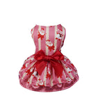 Holiday Elegance Christmas Dresses for Cats & Dogs – Luxury and Festive for Winter Celebrations Pets Possessions LLC