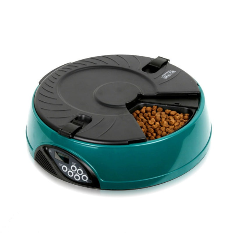 Automatic Pet Feeder for Cats & Dogs – Robot-Style Smart Feeding Machine Pets Possessions LLC