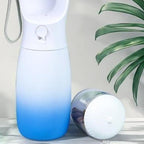 Avelora 19 oz Gradient Travel Water & Food Bottle for Dogs Pets Possessions