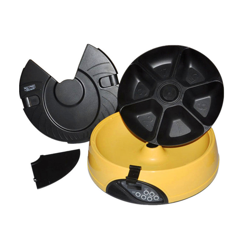 Automatic Pet Feeder for Cats & Dogs – Robot-Style Smart Feeding Machine Pets Possessions LLC