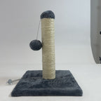 Cool Navy Blue Cat Climbing Frame & Scratching Post with Swing Toy for Cat Stimulation Pets Possessions
