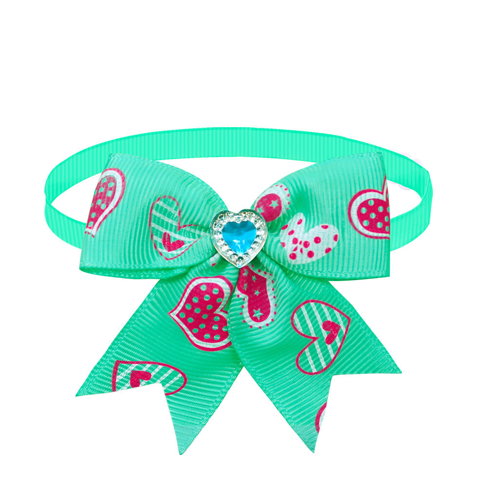 Pet Love Diamond Bow Tie Bow Tie Accessories Pets Possessions LLC