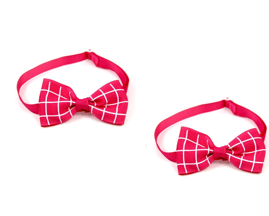 Plaid Pet Tie Cat Dog Scarf Accessories Pet Accessories Pets Possessions LLC