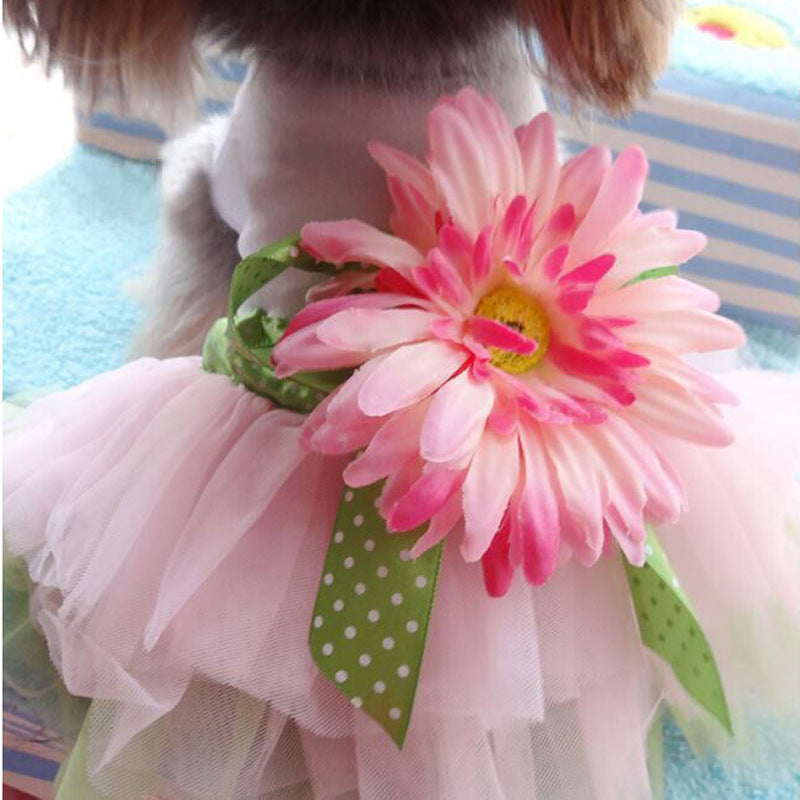 Bloom & Shine Easter + Special Occasion Pet Dress for Cats & Dogs Pets Possessions LLC
