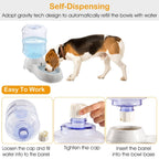 1Gal Pet Water Dispenser for Cats & Dogs Pets Possessions