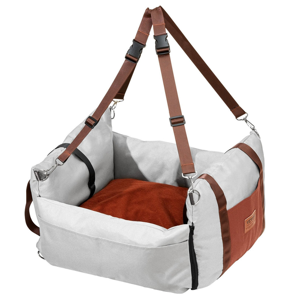VEVOR Booster Car Seat for Small Cats & Dogs Up To 25lbs Pets Possessions