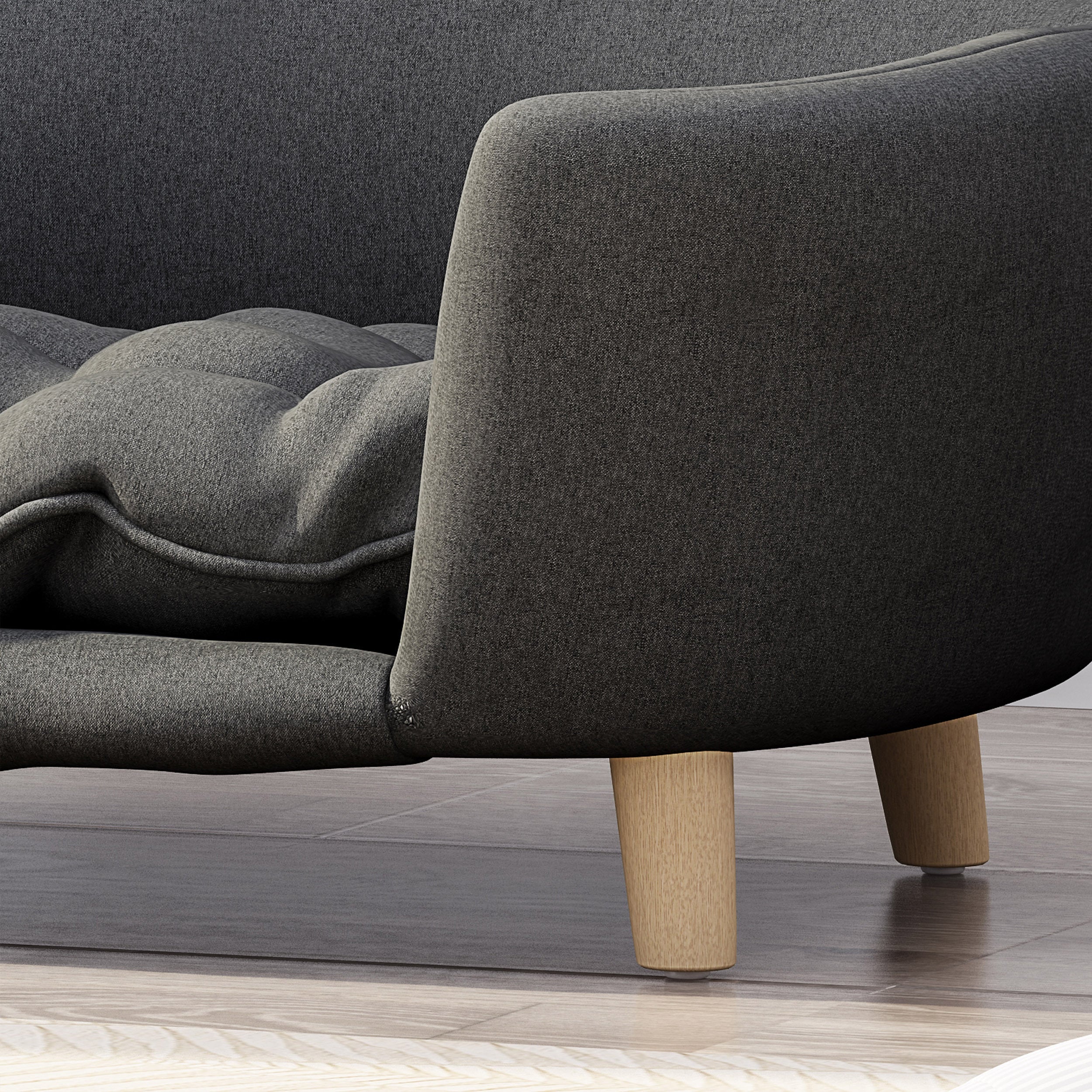 Classic Chic Sofa Bed with Luxurious Tufted Cushions for Cats & Dogs Pets Possessions