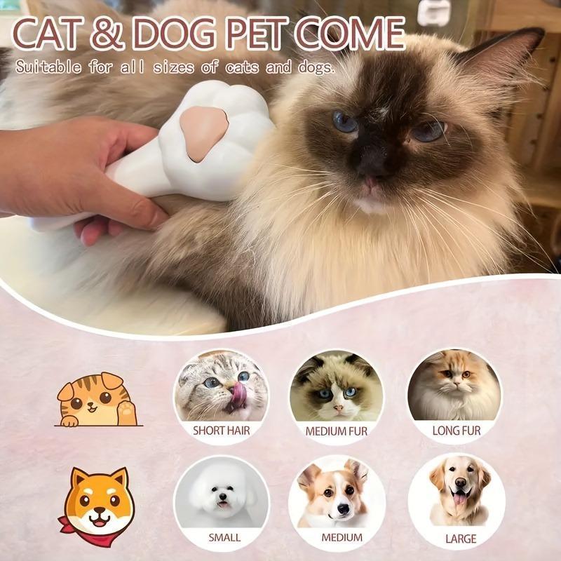 Paw Shaped Hair Removal Comb for Cats & Dogs Pets Possessions