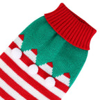 Festive Christmas Turtleneck Sweater for Dogs & Cats Pets Possessions