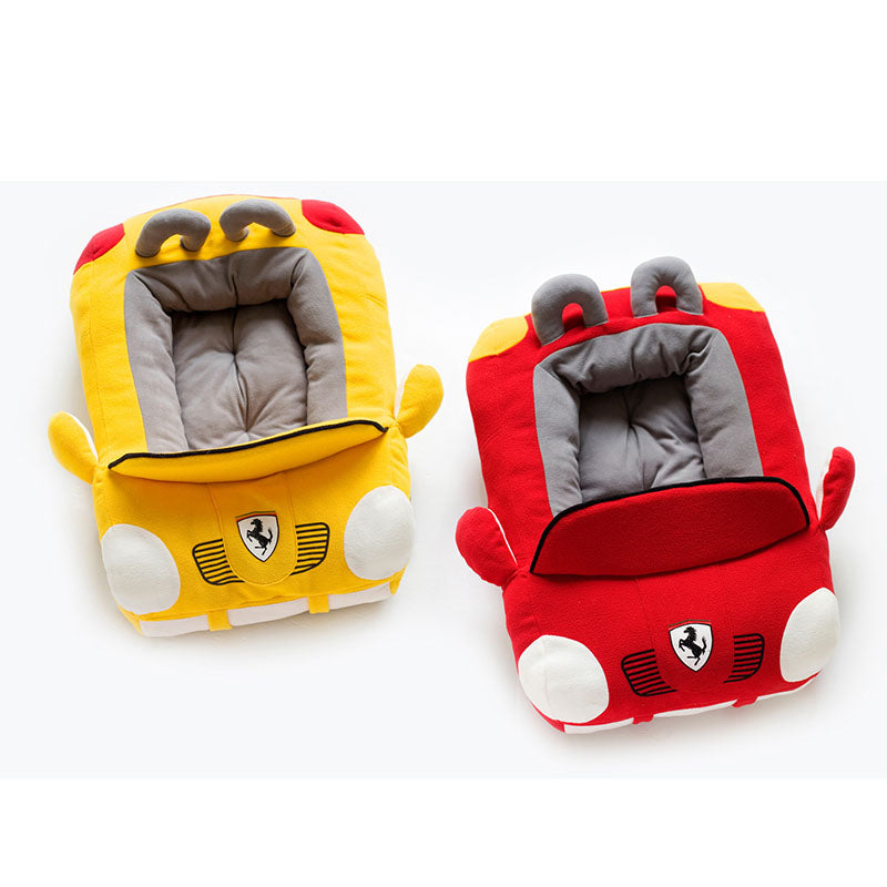 Luxury Car-Style Pet Beds (Ferrari & Mercedes-Inspired) for Cats & Dogs Pets Possessions LLC