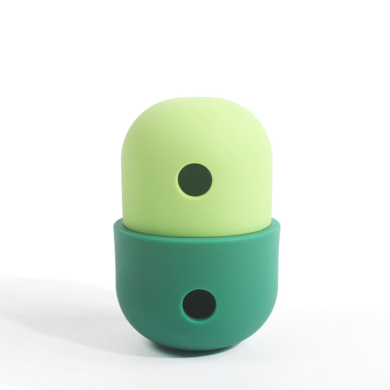New 2 In 1 Pet Toys Products Dog Leakage Toy Ball Silicone Pet Supplies Pets Possessions LLC