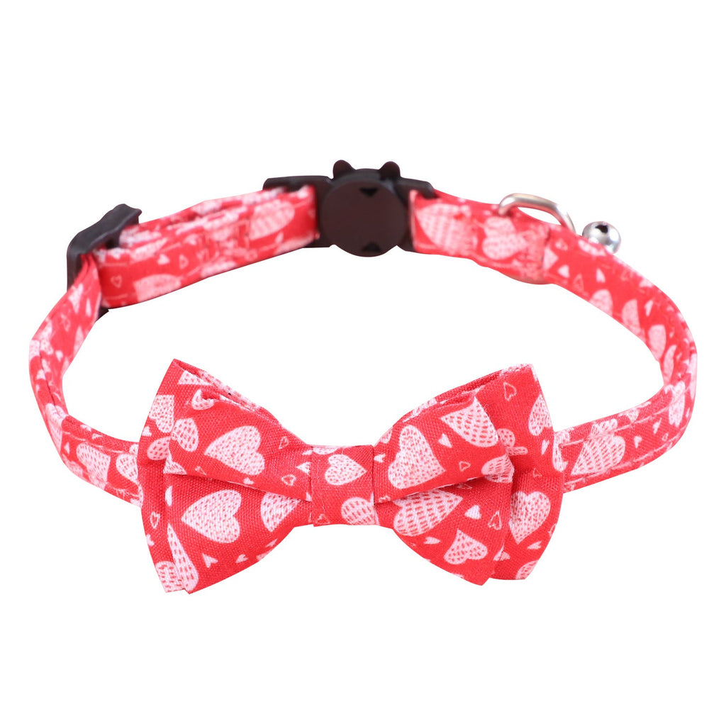 Valentines Day Bow Tie for Cats & Dogs Pets Possessions LLC