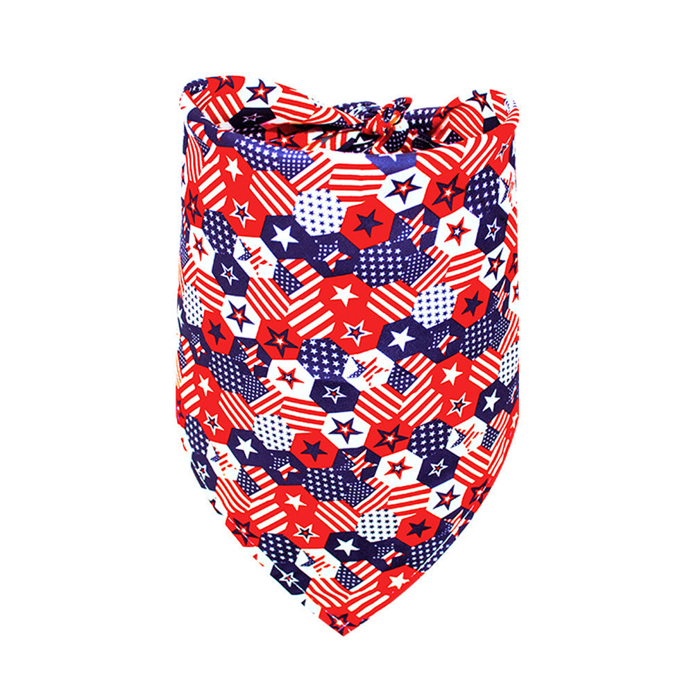 Stars & Stripes Patriotic Scarves for Cats & Dogs Pets Possessions LLC