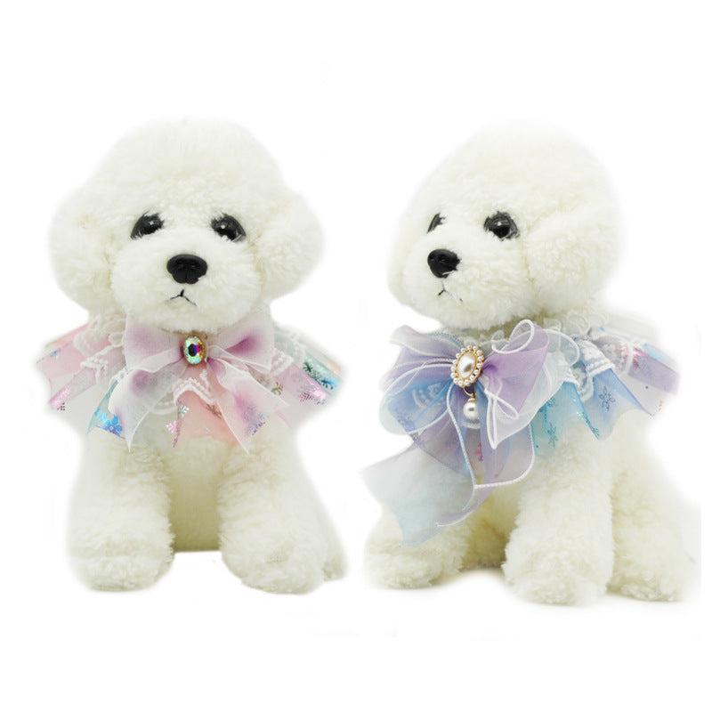 Lovely Drape Collar for Cats & Dogs Pets Possessions LLC