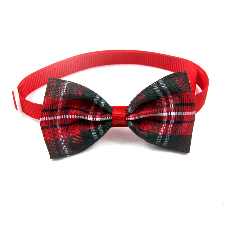 Plaid Pet Tie Cat Dog Scarf Accessories Pet Accessories Pets Possessions LLC