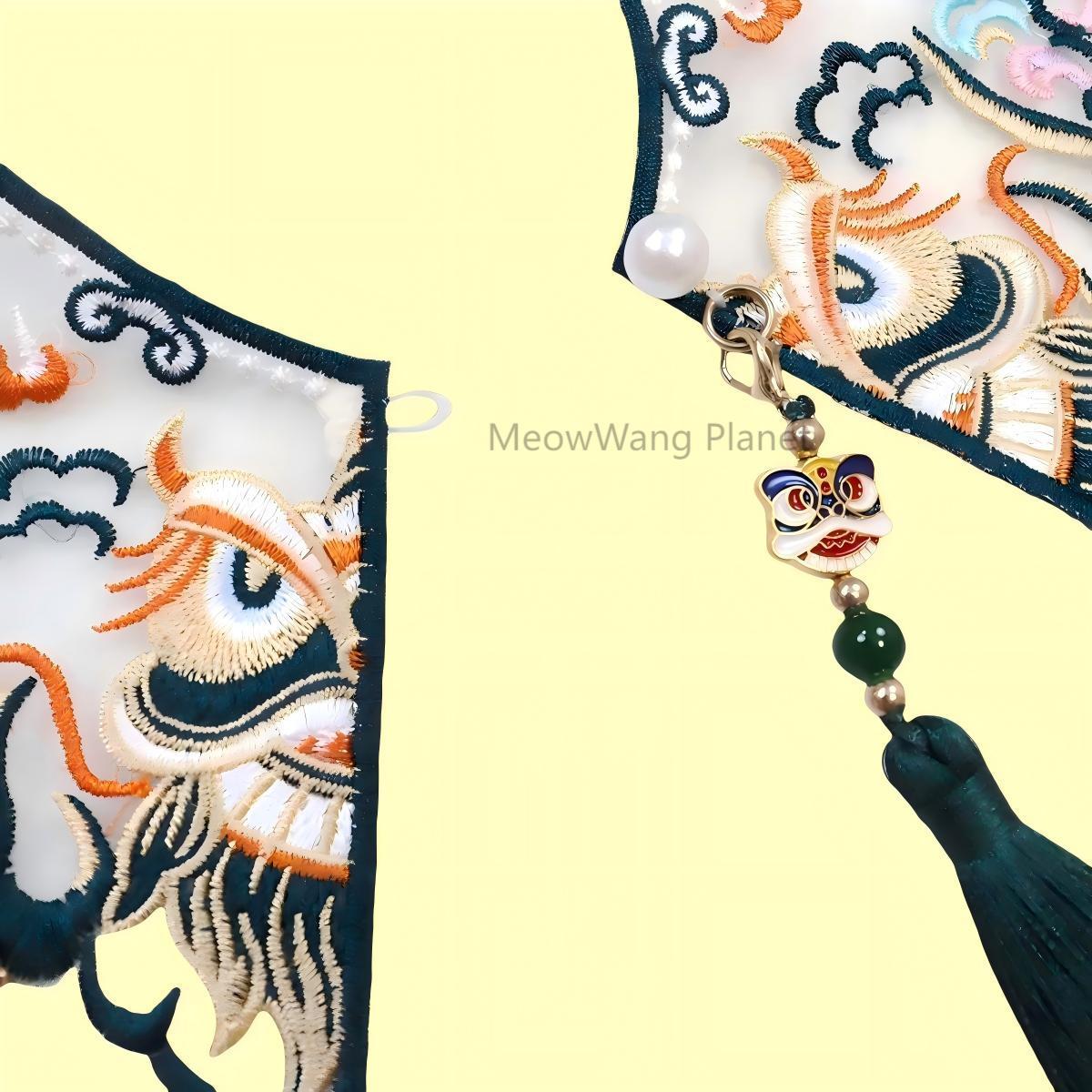 Handcrafted Embroidered Chinese Inspired Hanfu Style Cloak for Cats & Dogs Pets Possessions