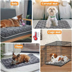 Non-Slip Warm Thermal Self-Heating Mat for Cats & Dogs (Easy Cleaning) Pets Possessions