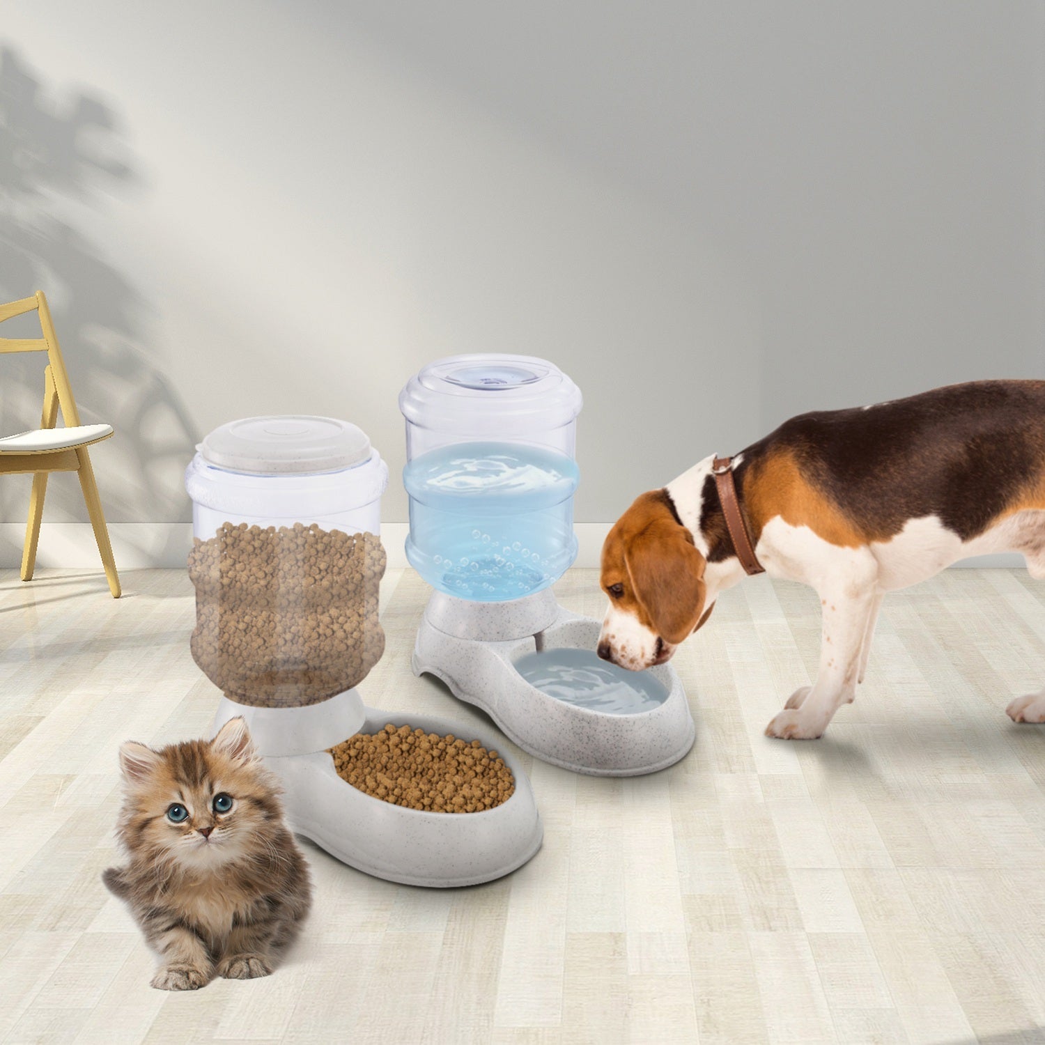 1Gal Pet Water Dispenser for Cats & Dogs Pets Possessions