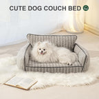 MEWOOFUN Orthopedic Sofa Bed with Removable Cover for Small Dogs & Cats Pets Possessions