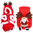 Christmas Themed Santa Claus Reindeer Antlers Costume for Dogs & Cats Pets Possessions