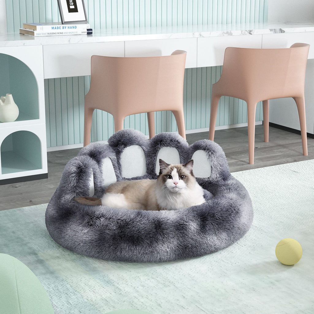 Comfy Paw Shaped Bed for Cats & Dogs Pets Possessions