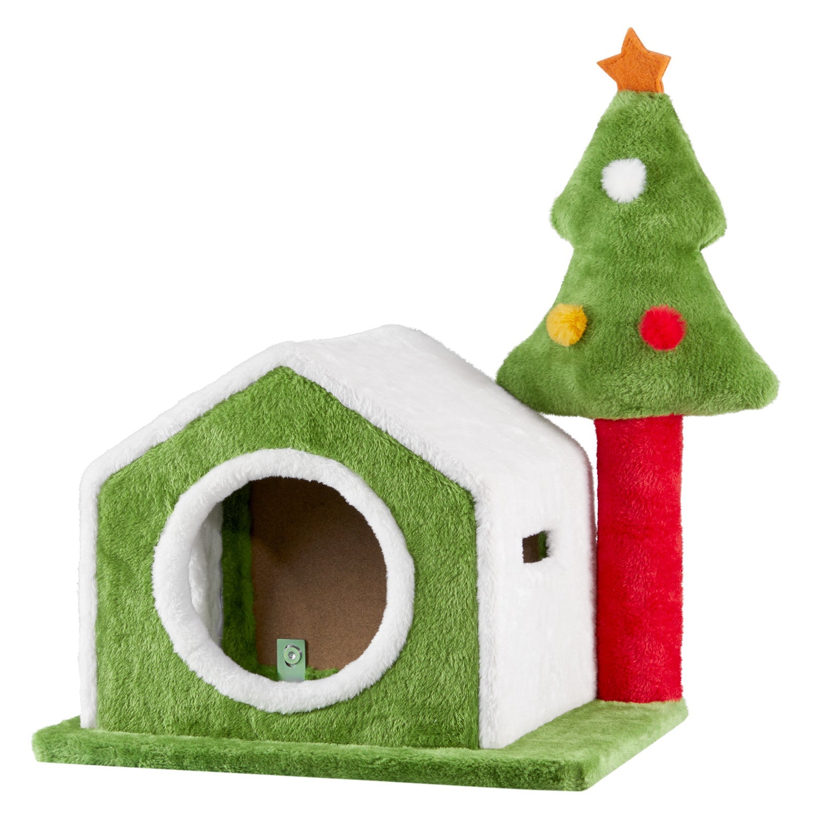 Christmas Tree Cat House and Climbing Frame Pets Possessions