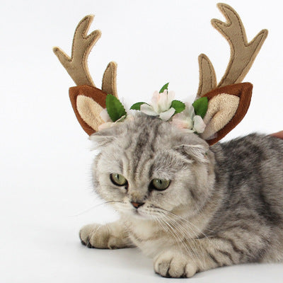 Christmas Headgear for Cats & Dogs Pets Possessions