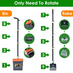 5 Pc Pooper Scooper Kit for Dog Waste Pets Possessions