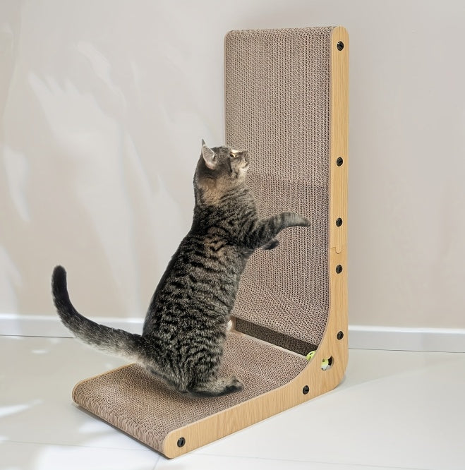 Large 23.6” L Shape Cat Scratching Post Pets Possessions