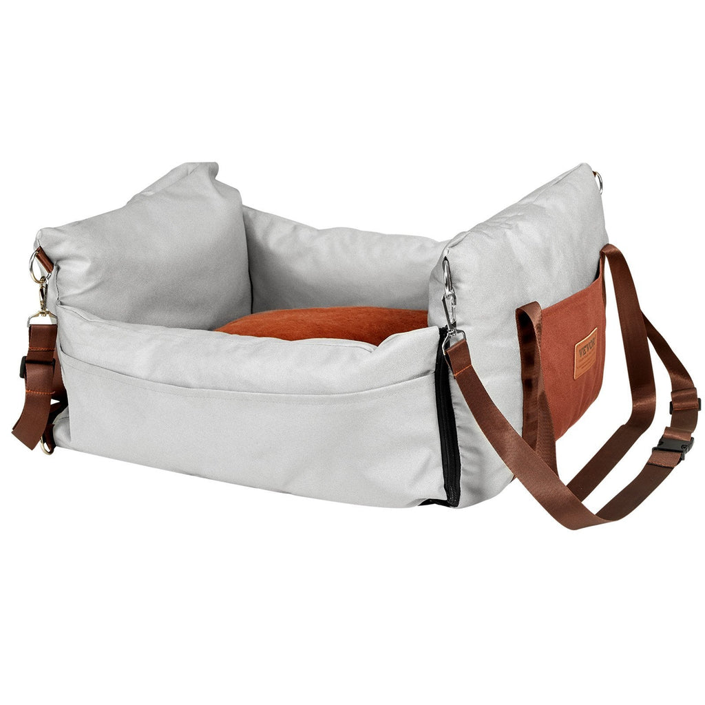 VEVOR Booster Car Seat for Small Cats & Dogs Up To 25lbs Pets Possessions