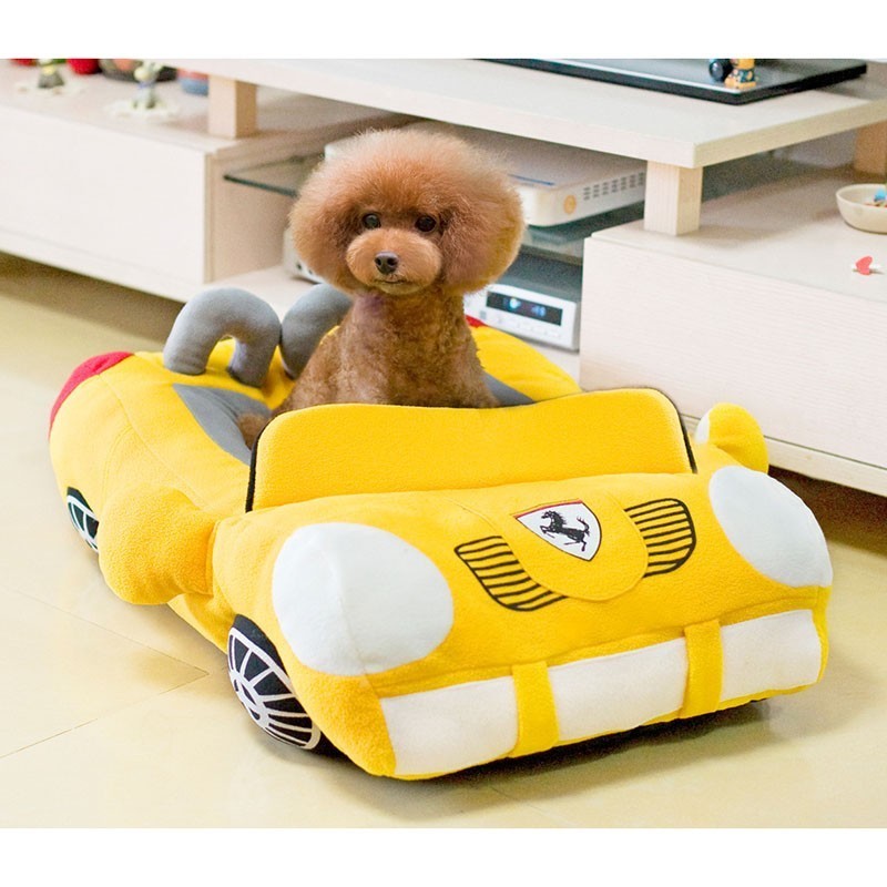 Luxury Car-Style Pet Beds (Ferrari & Mercedes-Inspired) for Cats & Dogs Pets Possessions LLC