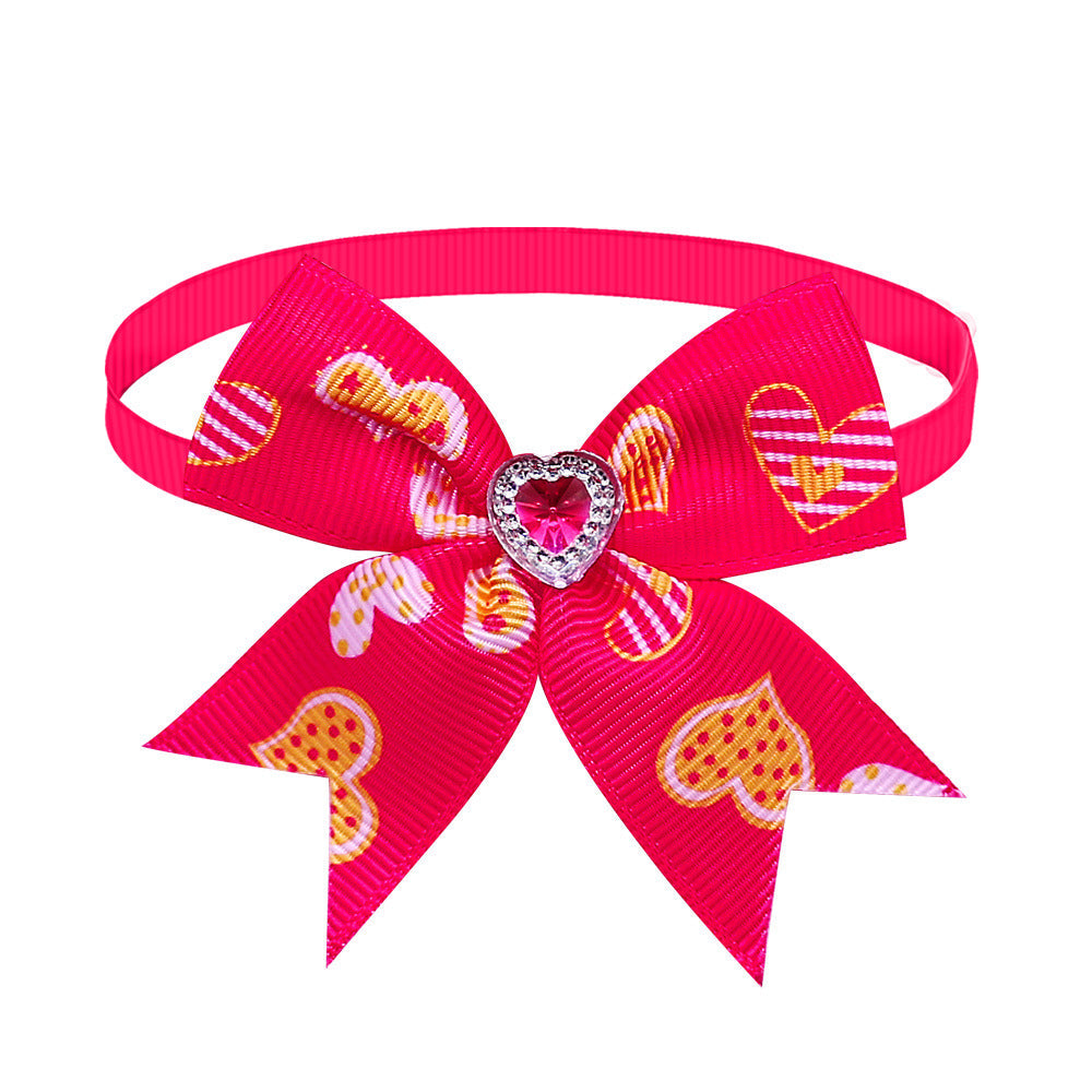 Pet Love Diamond Bow Tie Bow Tie Accessories Pets Possessions LLC