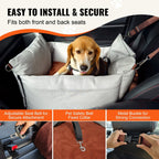 VEVOR Booster Car Seat for Small Cats & Dogs Up To 25lbs Pets Possessions