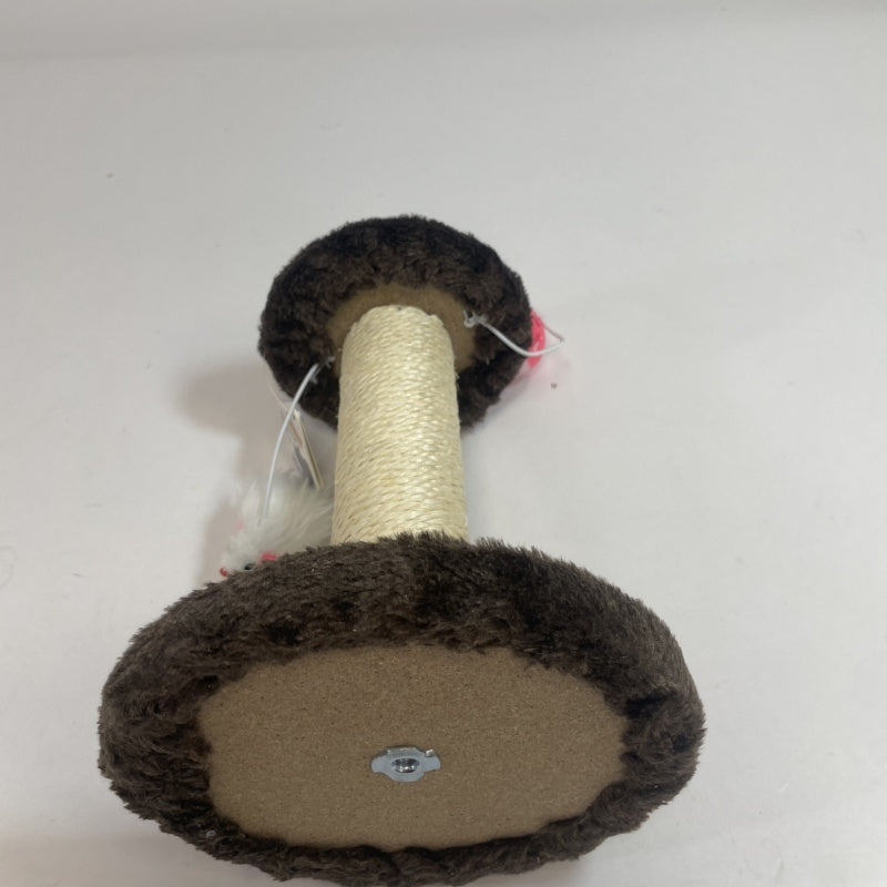 Cat Climbing Frame with seat and Scratching Post with Double Toys Pets Possessions