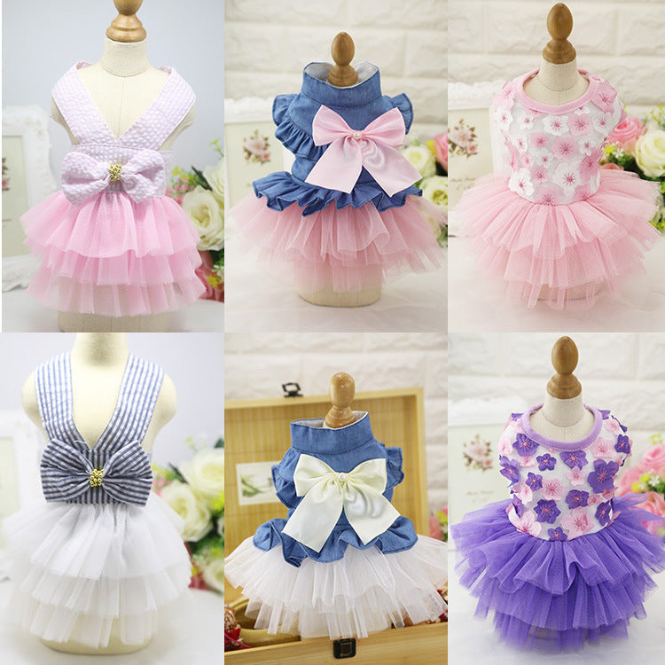 Springtime Easter / Special  Occasions Pet Dresses for Cats & Dogs Pets Possessions LLC
