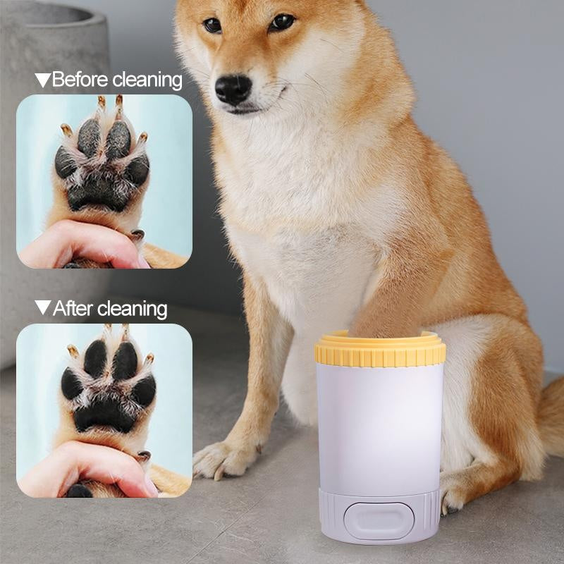 Pet Care Second Generation Semi-Automatic Dog Paw Cleaner Pets Possessions