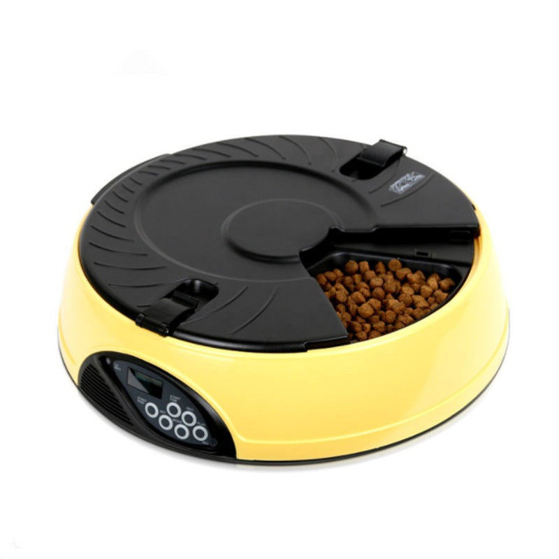 Automatic Pet Feeder for Cats & Dogs – Robot-Style Smart Feeding Machine Pets Possessions LLC