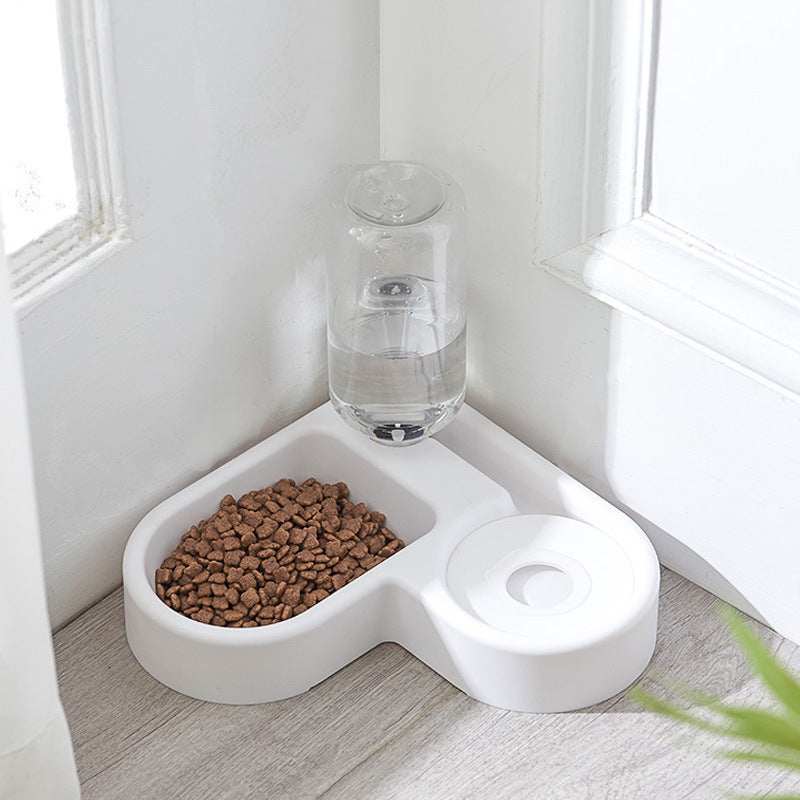 2 in 1 Water Dispenser + Food Bowl for Cats & Dogs Pets Possessions