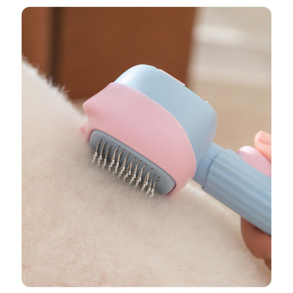 Hair Grooming Brush to Reduce Shedding & Matting for Cats & Dogs Pets Possessions