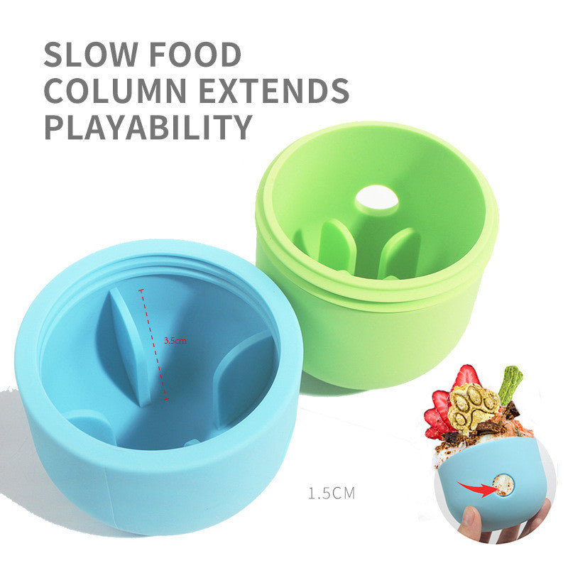 New 2 In 1 Pet Toys Products Dog Leakage Toy Ball Silicone Pet Supplies Pets Possessions LLC