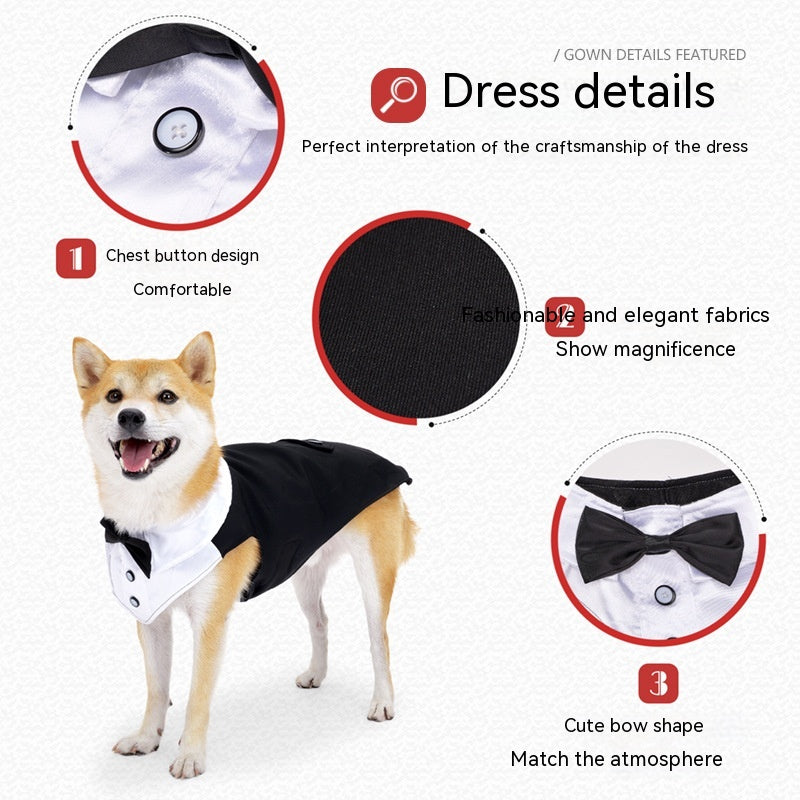 Holiday Wedding Party Dog Clothes Pets Possessions LLC