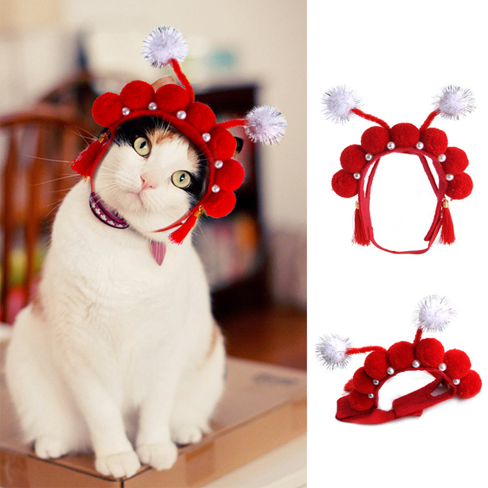 Funny Headpieces for Cats & Small Dogs Pets Possessions LLC