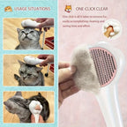 Paw Shaped Hair Removal Comb for Cats & Dogs Pets Possessions