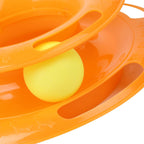 Crazy Ball Disk Interactive Amusement Toy for Cats Pets Possessions