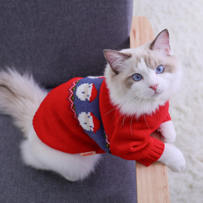 Snowman Christmas Sweater for Cats & Dogs Pets Possessions