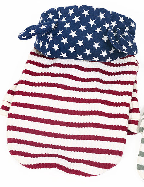 Causal Classic Patriotic Independence Day Sweater for Cats & Dogs Pets Possessions LLC